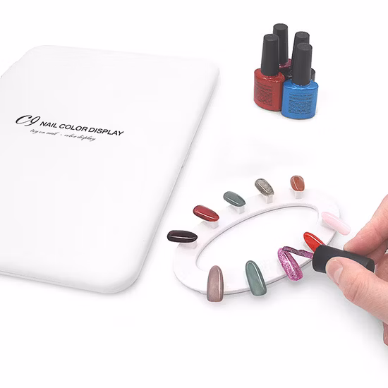 Morden Style Colour Sample Holder Hair Extensions Swatch Hair Color Chart Book