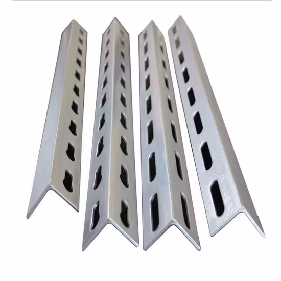 Steel Angel Iron Hot Rolled Angel Ms L Angle Steel Bar with Hole for Construction 125mm X 75mm Shelf Bracket Steel Angles