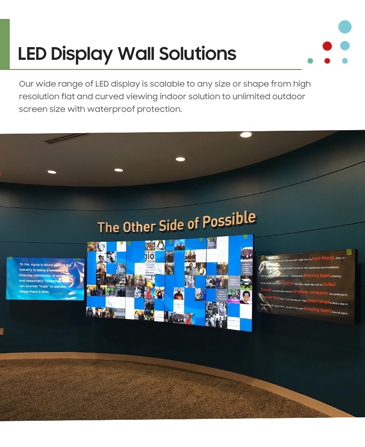 ETL Approved Video Fws Cardboard, Wooden Carton, Flight Case Low Price LED Display