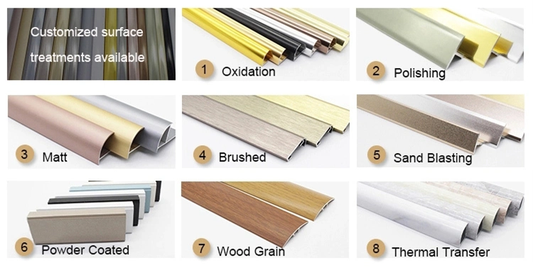 Cheap Price Floor Decorative Aluminum Skirting Board Finger Joint Baseboard